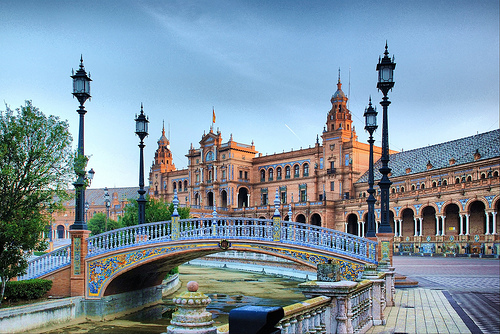 Visitas en Sevilla: La Plaza de España, parada obligatoria