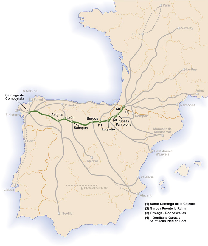 Cómo hacer el Camino de Santiago. Peregrinación a pie y alternativas