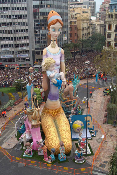 Las fallas de Valencia