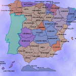 Regiones de España (Sur y centro)