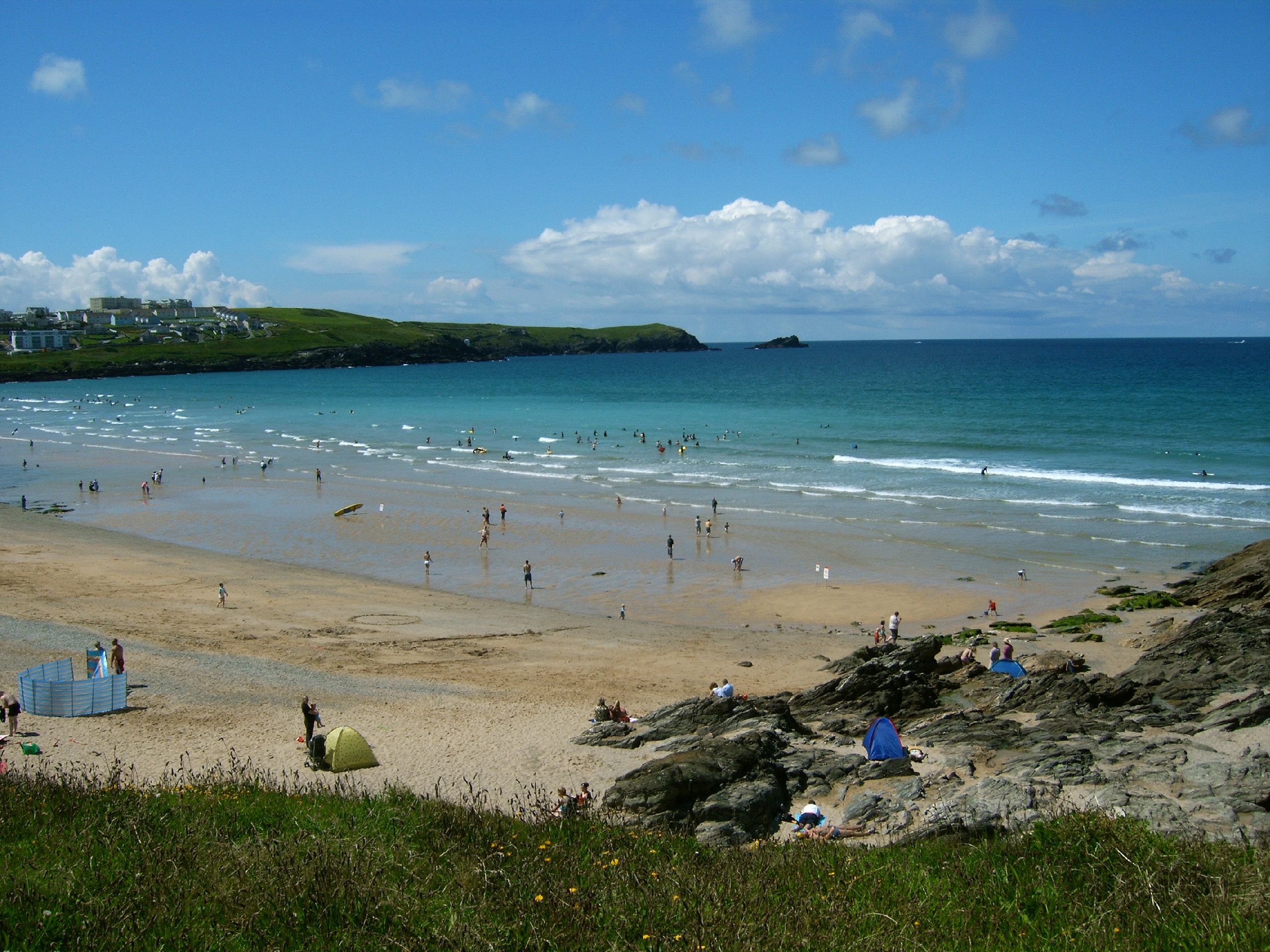 Las maravillosas playas de Newquay