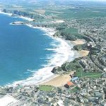 Las impresionantes playas en las afueras de Newquay