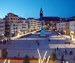 Vitoria-Gasteiz, hermosa capital de Álava. 1º