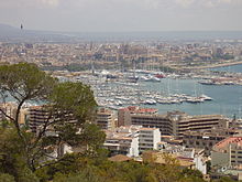 Palma de Mallorca, capital de las bellas islas Baleares