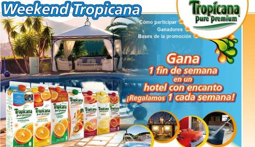 Disfruta de un viaje fin de semana gratis con Tropicana